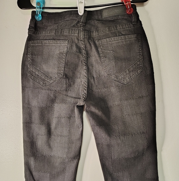 Rock & Roll denim flared Patchwork jeans women's, High Rise stretch, 26/34 - Picture 6 of 17